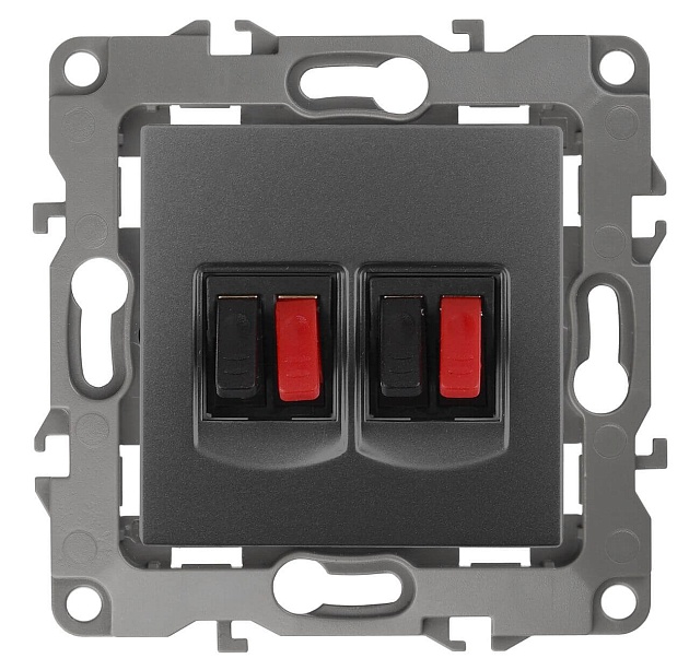 Аудиорозетка двойная ЭРА 12 12-3112-12 Б0027467 Фото № 1