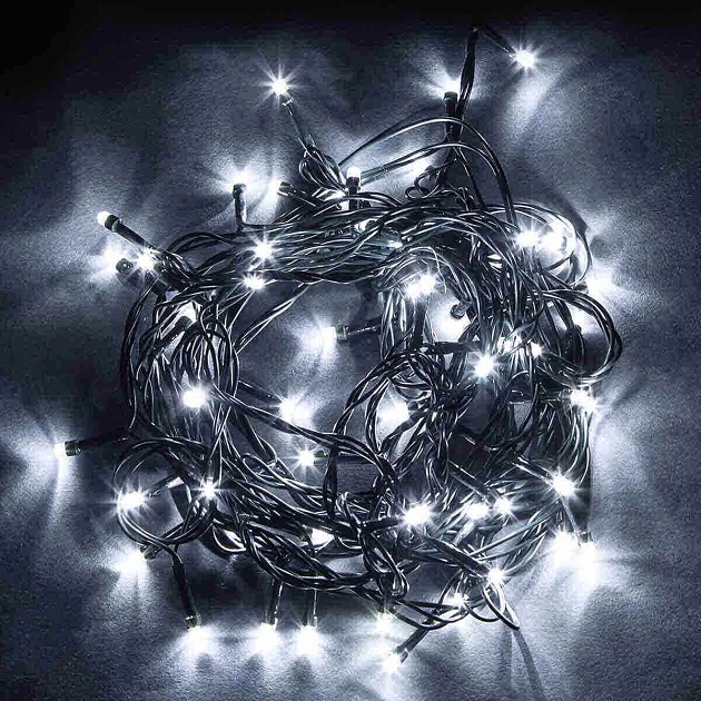 Светодиодная гирлянда Feron Линейная 230V 5000K холодный белый без мерцания CL07 26734 изображение 1 Светодиодная гирлянда Feron Линейная 230V 5000K холодный белый без мерцания CL07 26734 Фото № 1