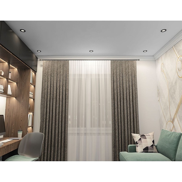 Встраиваемый светильник Denkirs Rodvig DK3061-BK+WH Фото № 4