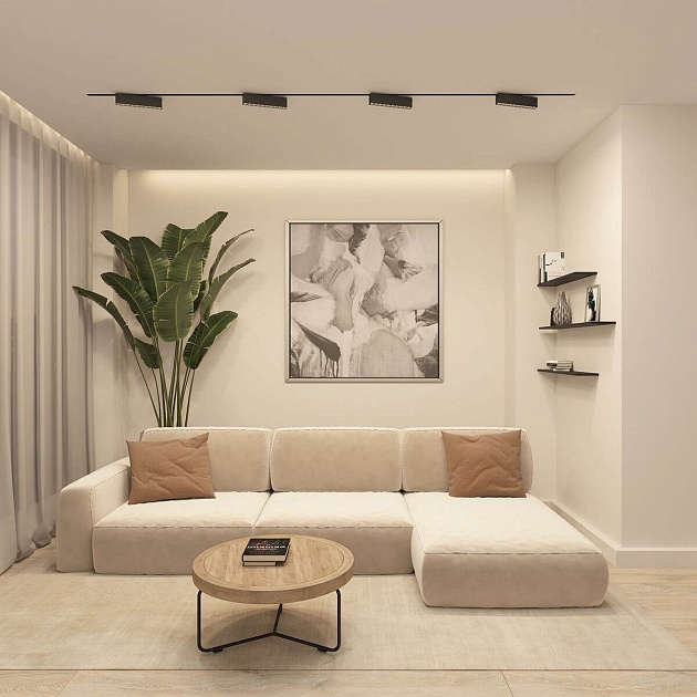 Трековый светодиодный светильник Denkirs Edder DK6444-BK Фото № 5