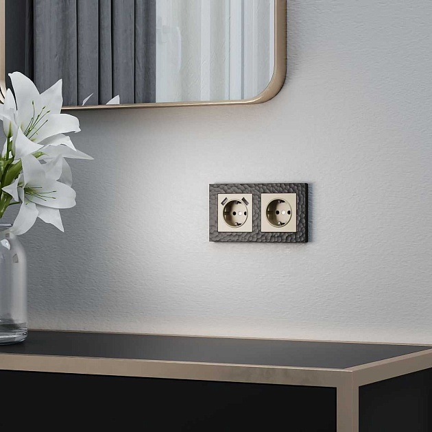 Накладка для розетки USB Werkel шампань W1179511 4690389157462 Фото № 5