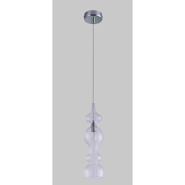 Подвесной светильник Crystal Lux Iris SP1 A Transparent изображение 1 Подвесной светильник Crystal Lux Iris SP1 A Transparent Фото № 1