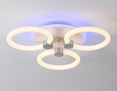 Потолочная светодиодная люстра Ambrella light Acrylica Original FA3838 2