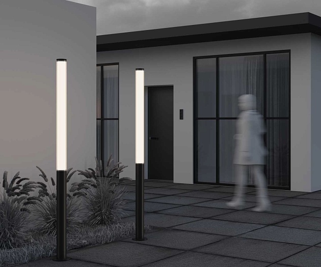 Уличный светодиодный светильник Maytoni Ginza O041FL-L100B3K Фото № 9