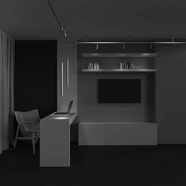 Трековый светильник Maytoni Technical TR156-1-5W3K-PT Фото № 3