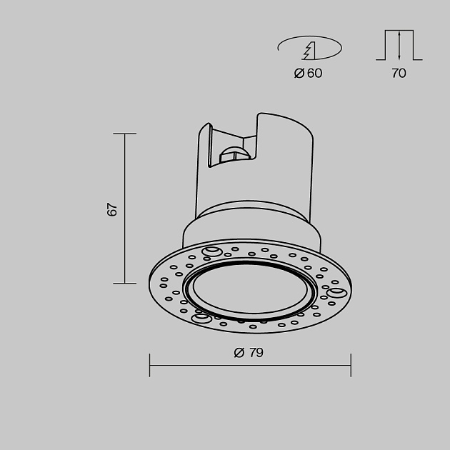 Потолочный светильник Maytoni Outdoor O501DL-L5B3K Фото № 10