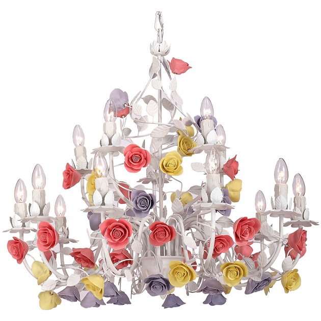Подвесная люстра Lucia Tucci Fiori Di Rose 185.10.5 изображение 1 Подвесная люстра Lucia Tucci Fiori Di Rose 185.10.5 Фото № 1