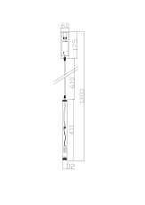 Подвесной светодиодный светильник Freya Telescope FR5168PL-L3CH 1