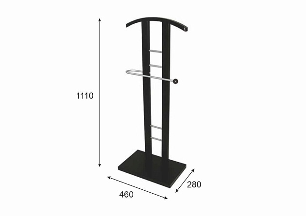 Костюмная вешалка Мебелик Галант 321 001011 Фото № 3