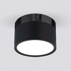 Потолочный светодиодный светильник Elektrostandard DLR029 10W 4200K черный матовый a040667