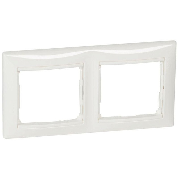 Рамка 2-постовая Legrand Valena белая 694241 Фото № 1