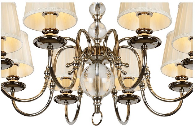 Подвесная люстра iLamp Armonia P2510-8 Nic изображение 2 Подвесная люстра iLamp Armonia P2510-8 Nic Фото № 2