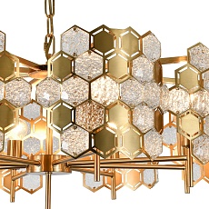 Подвесная люстра Indigo Delizia 12047/8P Brass V000572 2