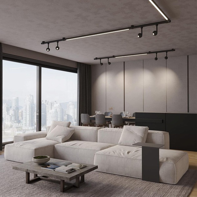 Трековый светодиодный светильник Novotech Konst Glat 359376 изображение 3 Трековый светодиодный светильник Novotech Konst Glat 359376 Фото № 3