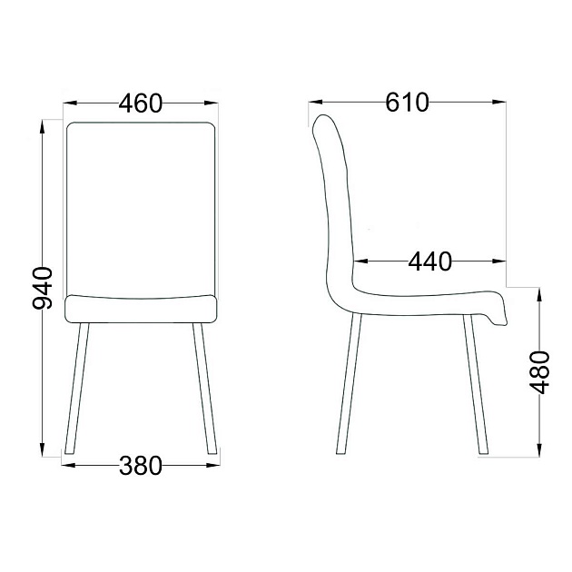 Кухонный стул AksHome Mira светло-серый, велюр 67049 изображение 2 Кухонный стул AksHome Mira светло-серый, велюр 67049 Фото № 2