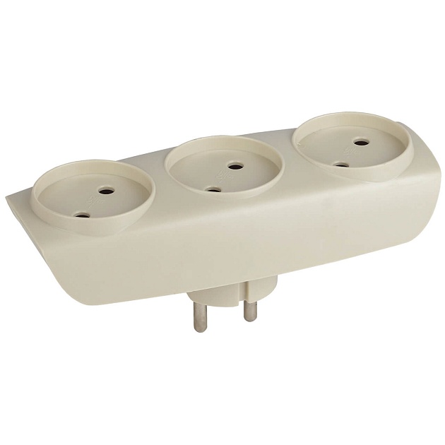 Сетевой разветвитель ЭРА SP-3-I Б0017018 Фото № 1