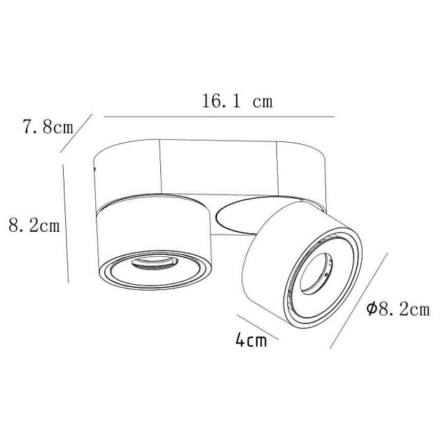 Светодиодный спот Lucide Yumiko 35911/16/31 изображение 2 Светодиодный спот Lucide Yumiko 35911/16/31 Фото № 2