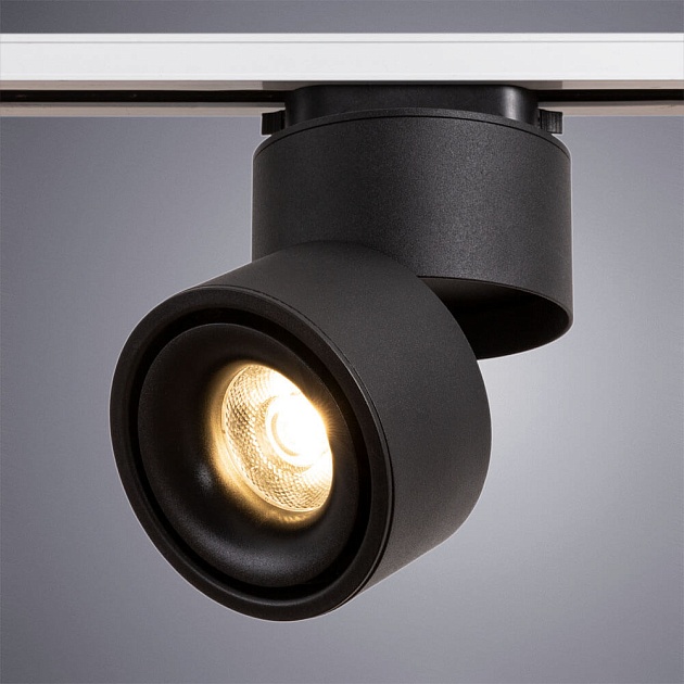 Трековый светодиодный светильник Arte Lamp Arcturus A7716PL-1BK Фото № 2