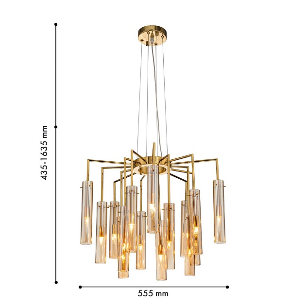 Подвесная люстра Favourite Orgel 4500-15P изображение 2 Подвесная люстра Favourite Orgel 4500-15P Фото № 2