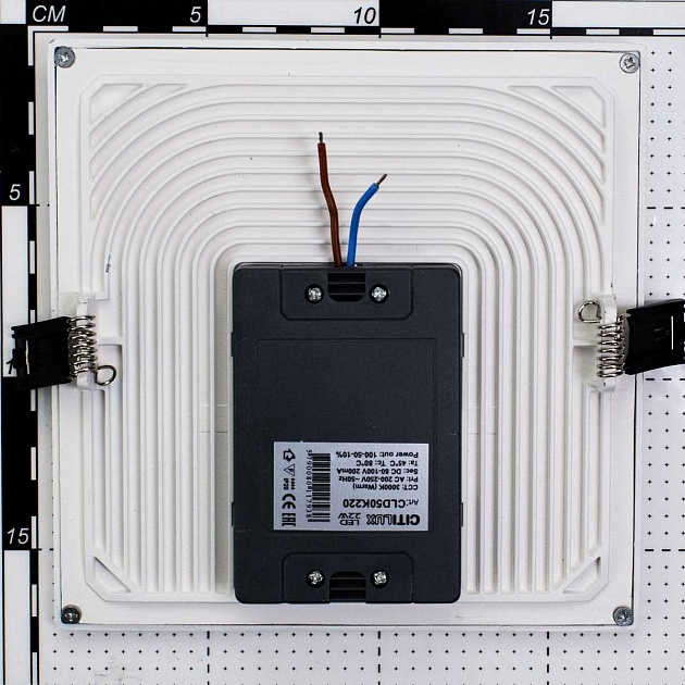 Встраиваемый светодиодный светильник Citilux Омега CLD50K220N Фото № 5