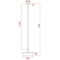 Подвесной светильник Arte Lamp Skat A7052SP-1BK 1