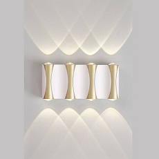 Настенный светодиодный светильник Crystal Lux CLT CLT 022W4 WH-GO 4000K 2