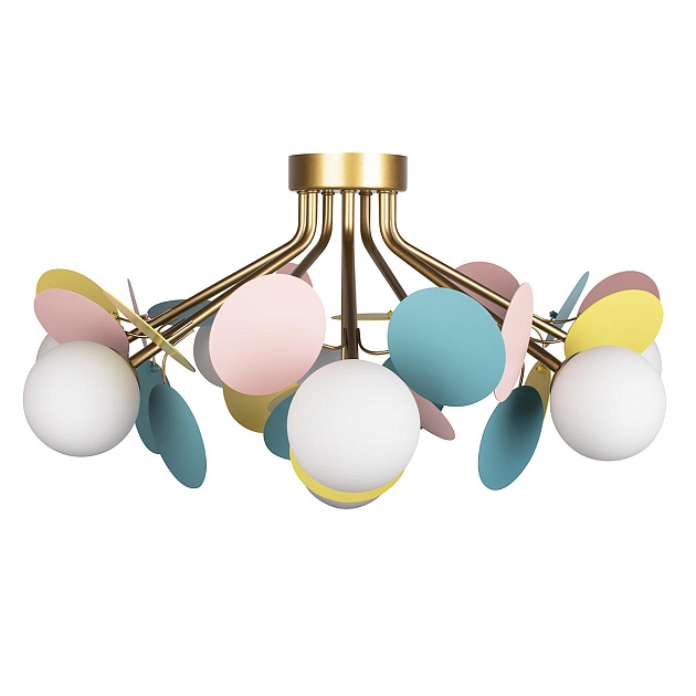 Потолочная люстра Loft IT Matisse 10008/8C Mult изображение 4 Потолочная люстра Loft IT Matisse 10008/8C Mult Фото № 4