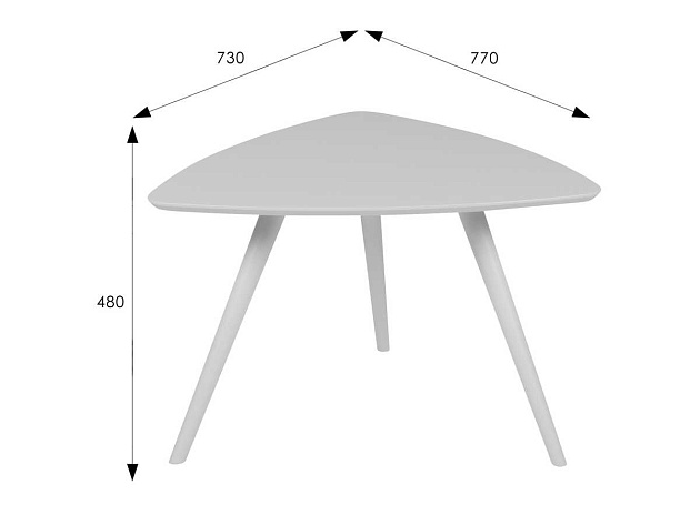 Журнальный стол Мебелик Лорейн 1 007526 Фото № 2