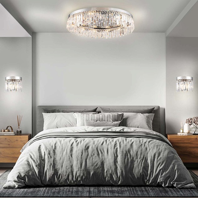 Настенный светильник Indigo LACRIMA 12026/2W Chrome V000362 Фото № 5