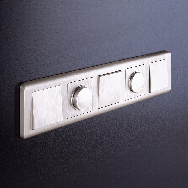 Выключатель одноклавишный Werkel перламутровый рифленый W1110013 4690389160783 Фото № 8