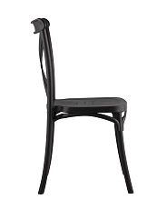 Кухонный стул Stool Group Кроссбэк пластиковый черный Y030 black 3
