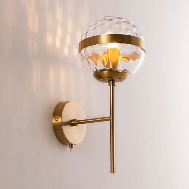 Бра Arte Lamp Delacrua A7770AP-1PB изображение 3 Бра Arte Lamp Delacrua A7770AP-1PB Фото № 3