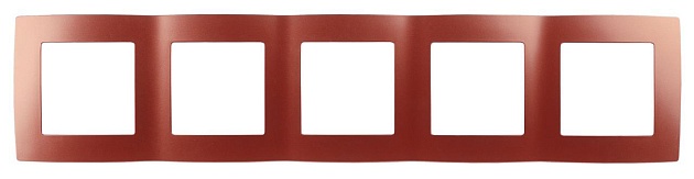 Рамка 5-постовая ЭРА 12 12-5005-24 Б0019421 Фото № 1