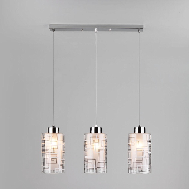 Подвесной светильник Eurosvet 50002/3 хром Фото № 3