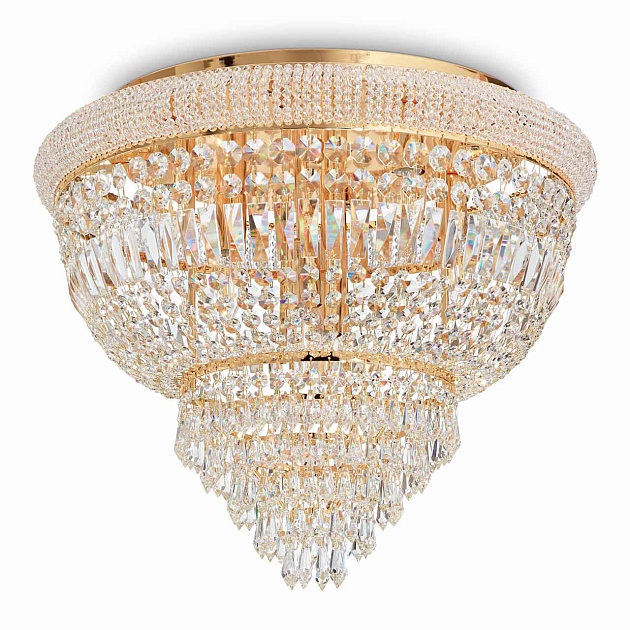 Потолочный светильник Ideal Lux Dubai PL6 Ottone 201016 изображение 1 Потолочный светильник Ideal Lux Dubai PL6 Ottone 201016 Фото № 1