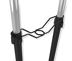 Гардеробная вешалка Sheffilton SHT-WR4150 черный/черный муар/хром лак 3290396001 2