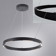 Подвесной светодиодный светильник Arte Lamp Lao A2189LM-1BK 4