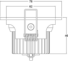 Встраиваемый светодиодный светильник Deko-Light COB 68 RGBW 565335 1