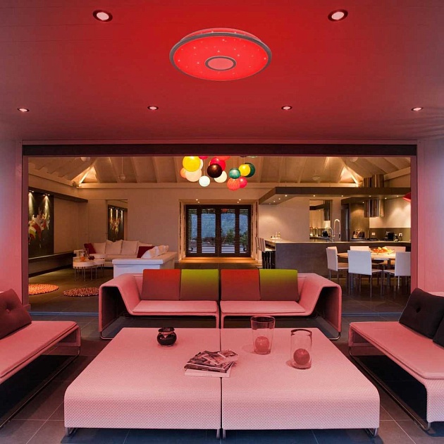 Потолочный светодиодный светильник Citilux Старлайт Смарт CL703A60G изображение 13 Потолочный светодиодный светильник Citilux Старлайт Смарт CL703A60G Фото № 13