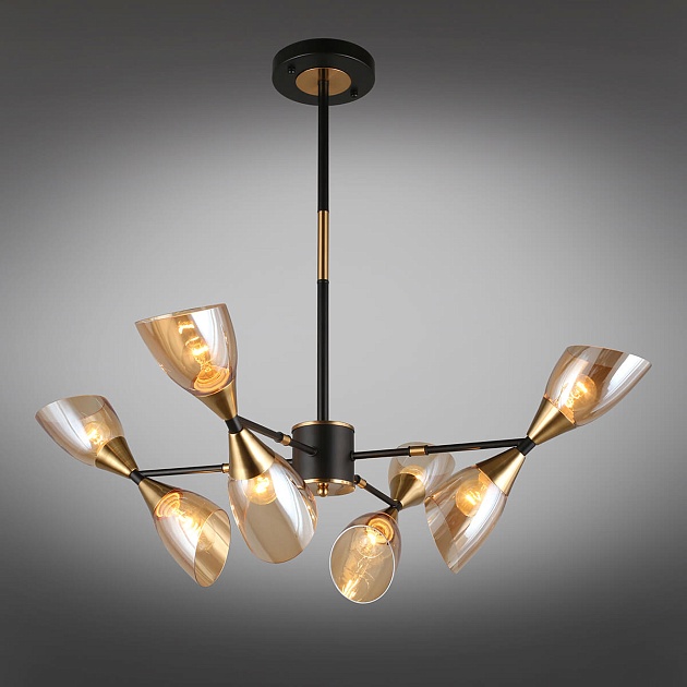 Подвесная люстра Omnilux Onno OML-66807-08 изображение 2 Подвесная люстра Omnilux Onno OML-66807-08 Фото № 2