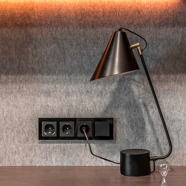 Выключатель Werkel одноклавишный проходной черный матовый W1112008 4690389156663 Фото № 6