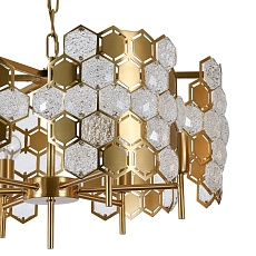 Подвесная люстра Indigo Delizia 12047/6P Brass V000571 1