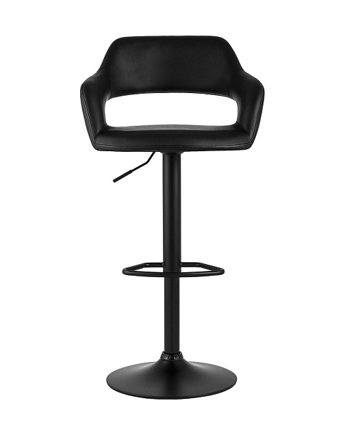 Барный стул Stool Group Рич черный черная ножка PEACHEY BLACK изображение 2 Барный стул Stool Group Рич черный черная ножка PEACHEY BLACK Фото № 2