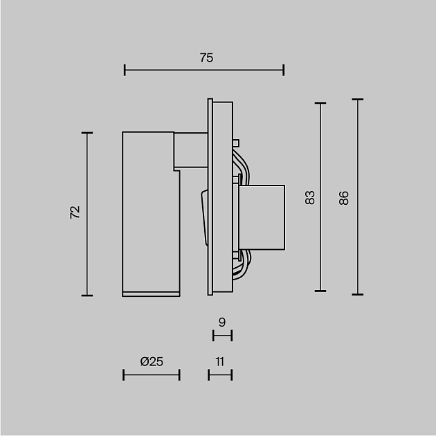 Бра Maytoni Mirax C040WL-L3W3K Фото № 9