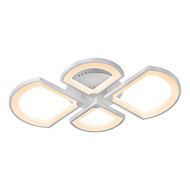 Потолочная светодиодная люстра iLedex River X024-4 WH Фото № 3