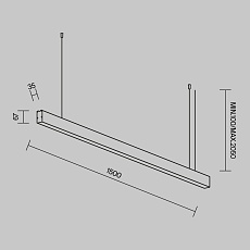 Линейный светильник Maytoni Technical LL312046 5