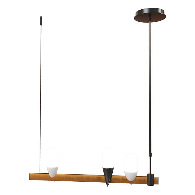 Подвесная светодиодная люстра Loft IT Whisper 1028-3BL Фото № 2