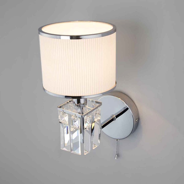 Бра Eurosvet Zaffiro 10099/1 хром изображение 5 Бра Eurosvet Zaffiro 10099/1 хром Фото № 5