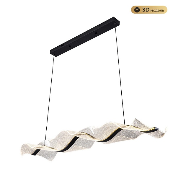 Подвесная светодиодная люстра Modelux Modestyle MS.8046.1000 BK изображение 1 Подвесная светодиодная люстра Modelux Modestyle MS.8046.1000 BK Фото № 1