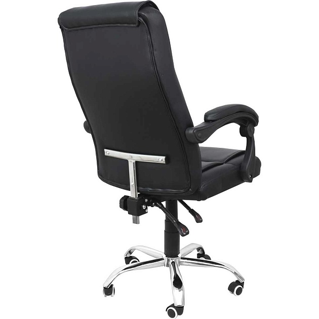 Кресло руководителя AksHome Brighton чёрный, экокожа 80024 Фото № 4